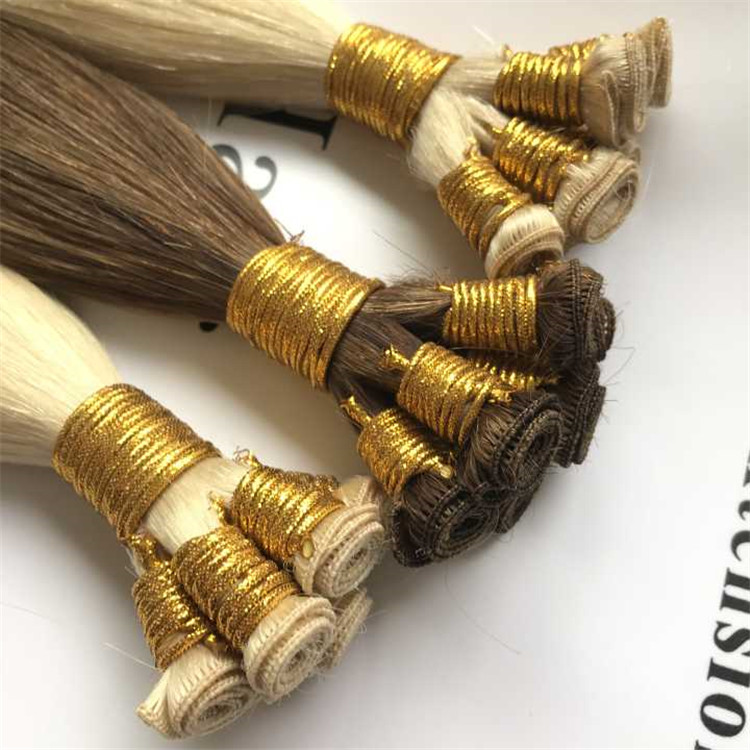 Hand tied weft hair extension order H32